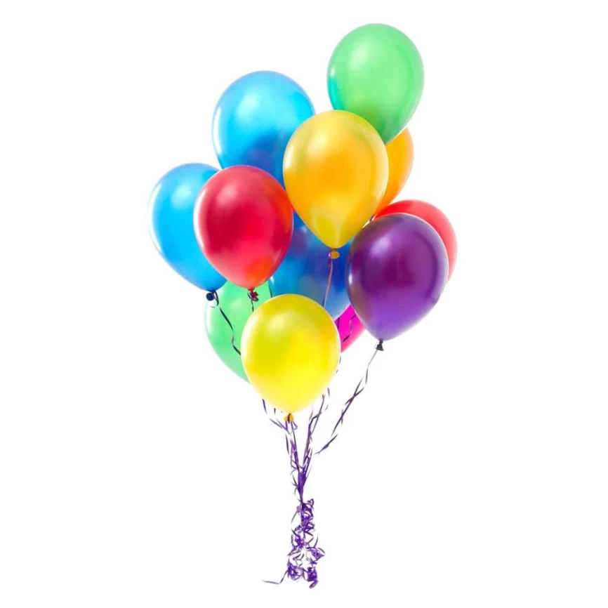 Шары гелиевые обычные латексные фото 1